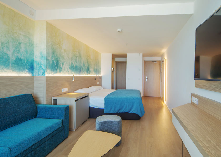 junior suite superior meerblick aparthotel fontanellas playa in playa de palma