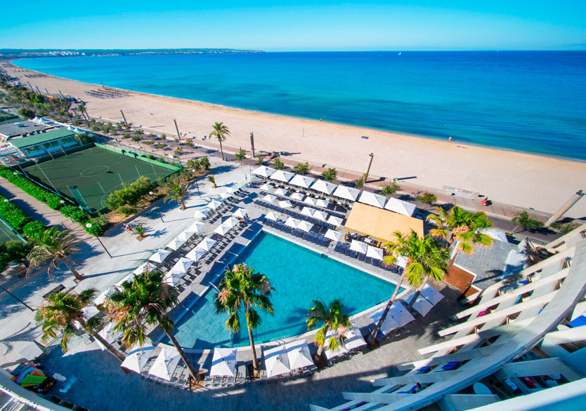 schwimmbad aparthotel fontanellas playa