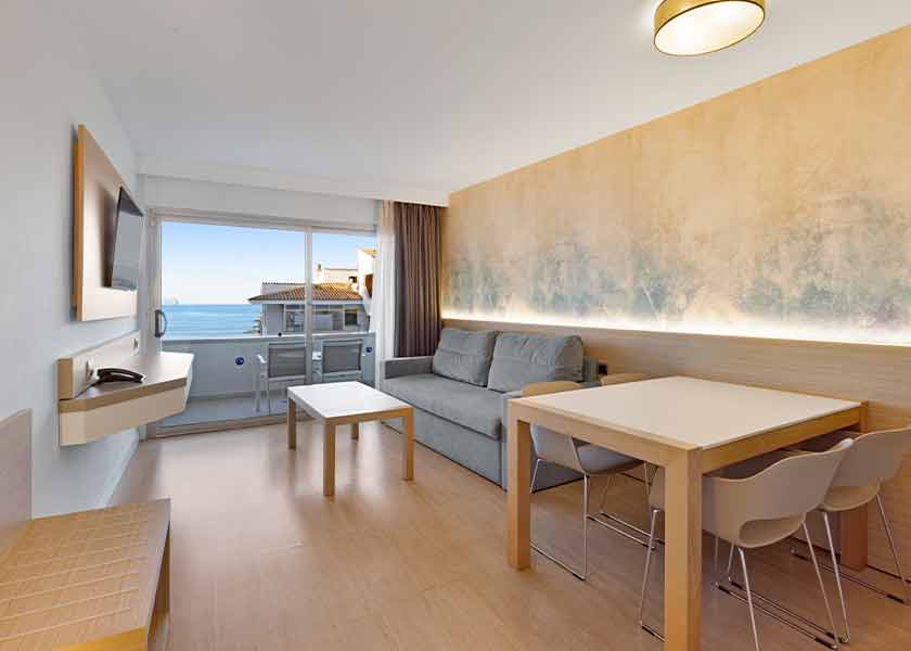 apartment sea view aparthotel fontanellas playa in playa de palma