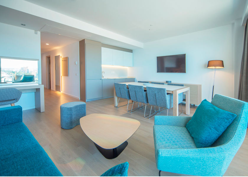 penthouse deluxe sea view aparthotel fontanellas playa in playa de palma