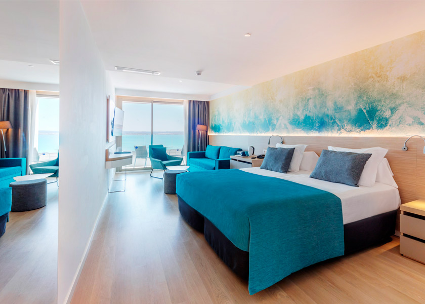 junior suite superieure vue mer aparthotel fontanellas playa en playa de palma
